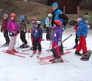 OUTDOOR POLOLETKY na sněhu