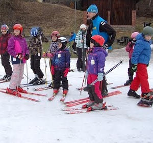 OUTDOOR POLOLETKY na sněhu